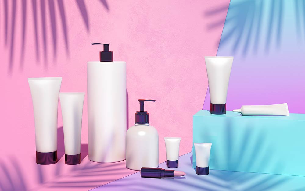 Embalagens para cosméticos armazenamento aliado ao produto