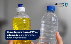Frasco PET adequado depende de formato, resistência, capacidade e funcionalidade para atender às necessidades de diferentes produtos e segmentos.